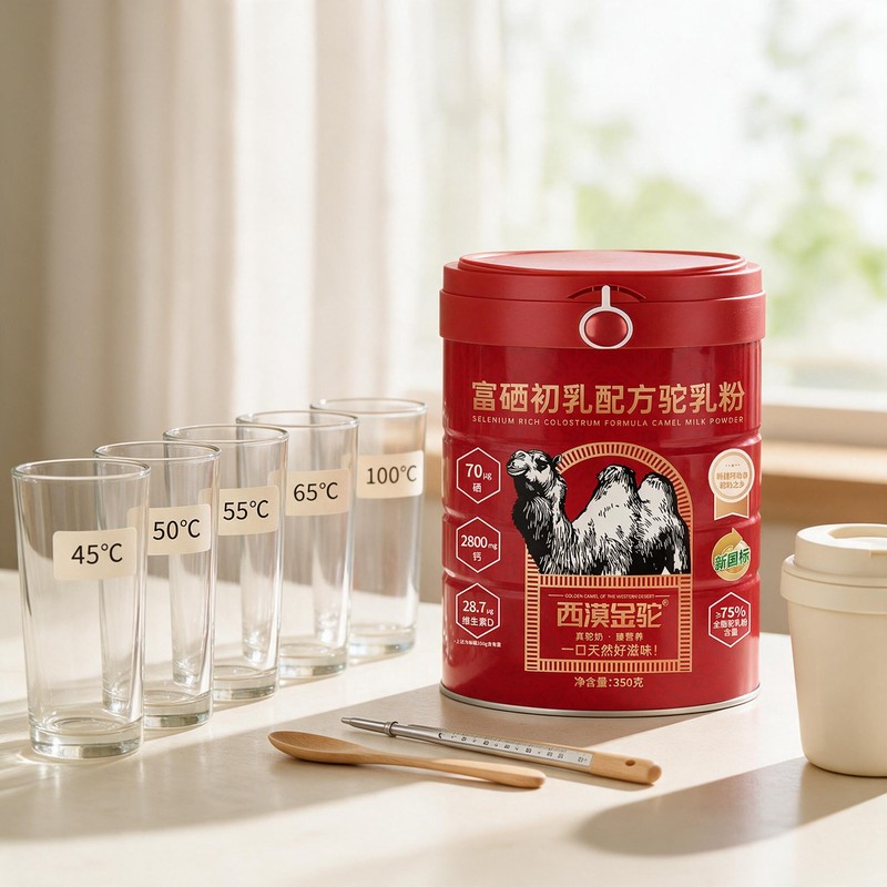 早八冲西漠金驼驼奶？五档实测55℃最省心